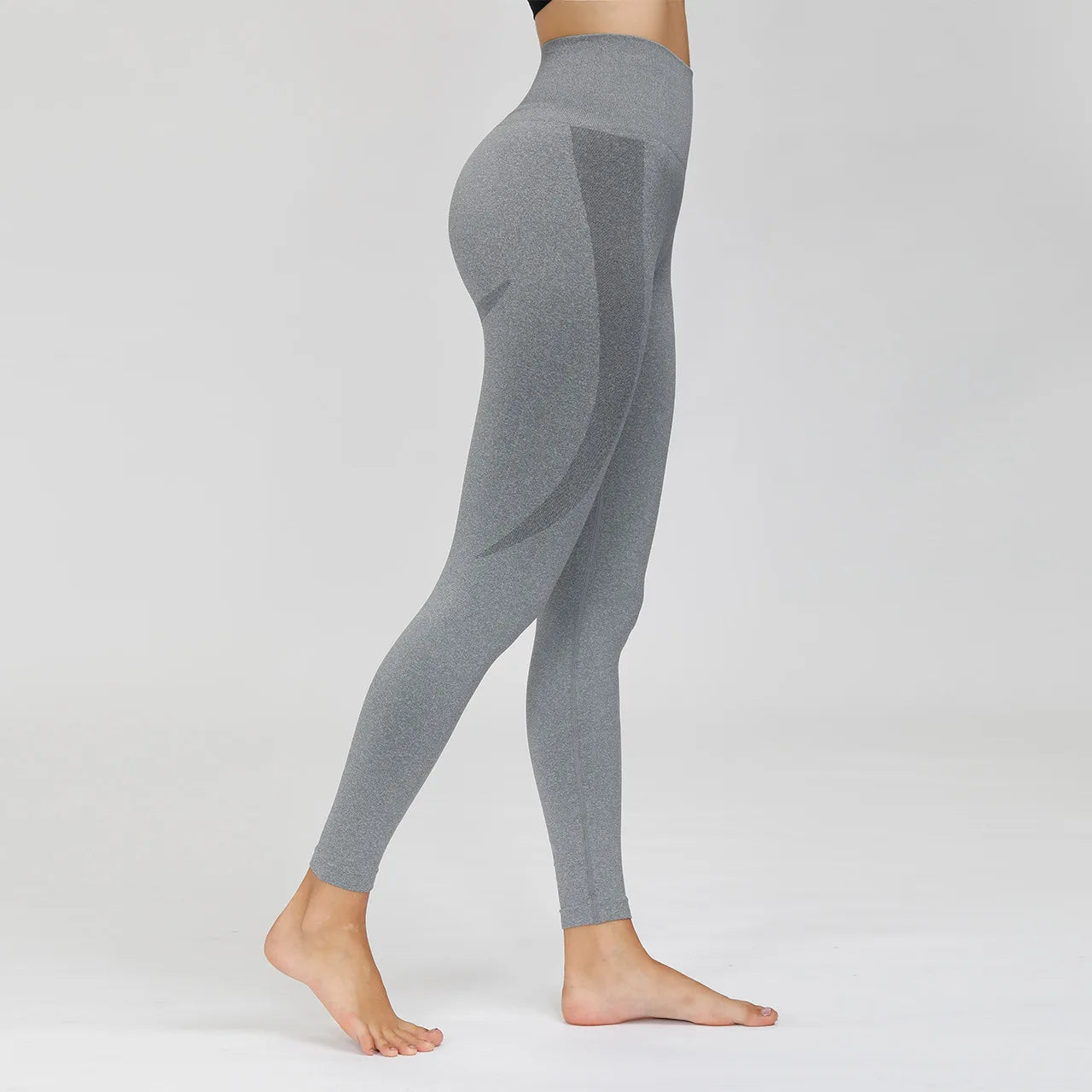 High-Waist Push-Up Leggings - Plus Size