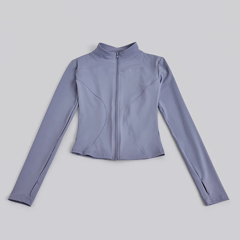 Yoga-Jacke mit Daumenloch 🧥