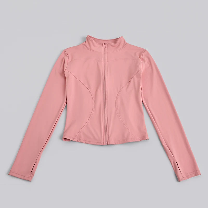 Yoga-Jacke mit Daumenloch 🧥