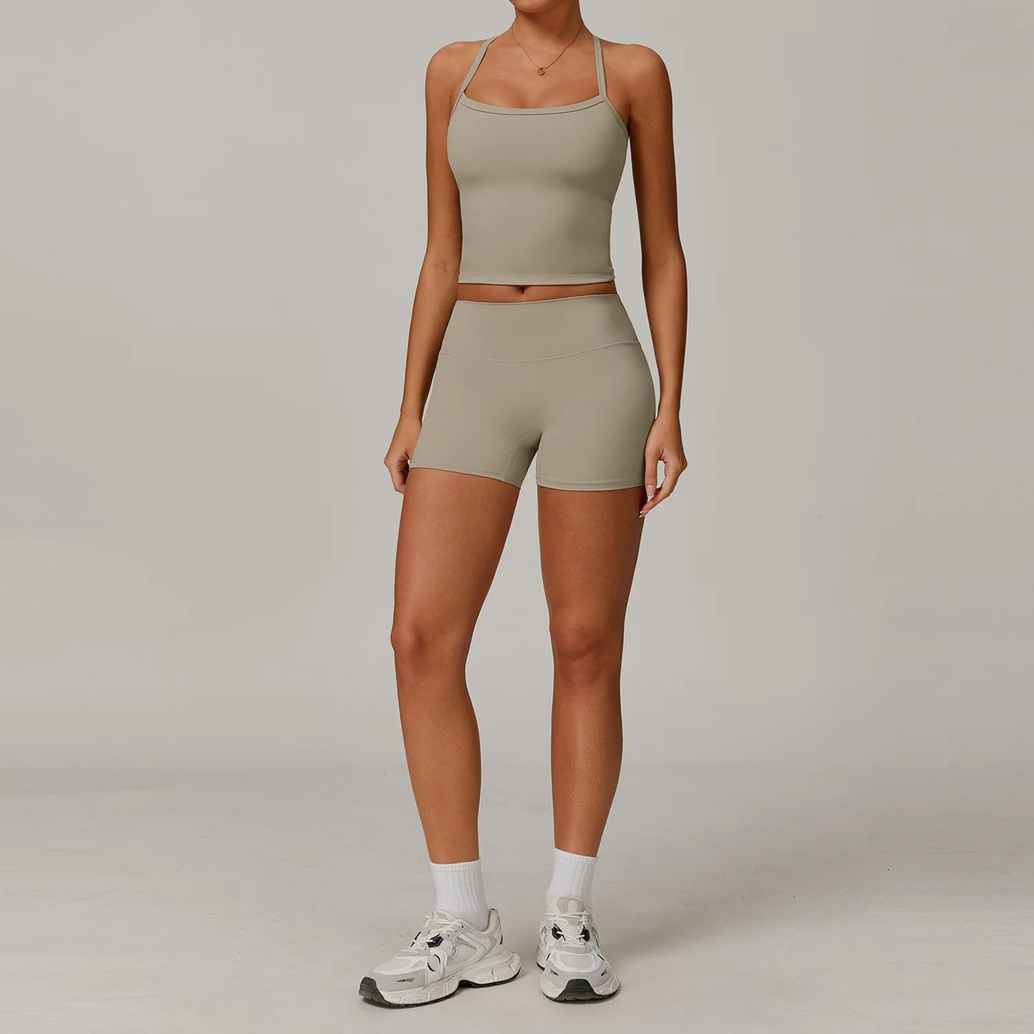 Push-Up Fitness Set - Sports Bra & Sculpting Leggings