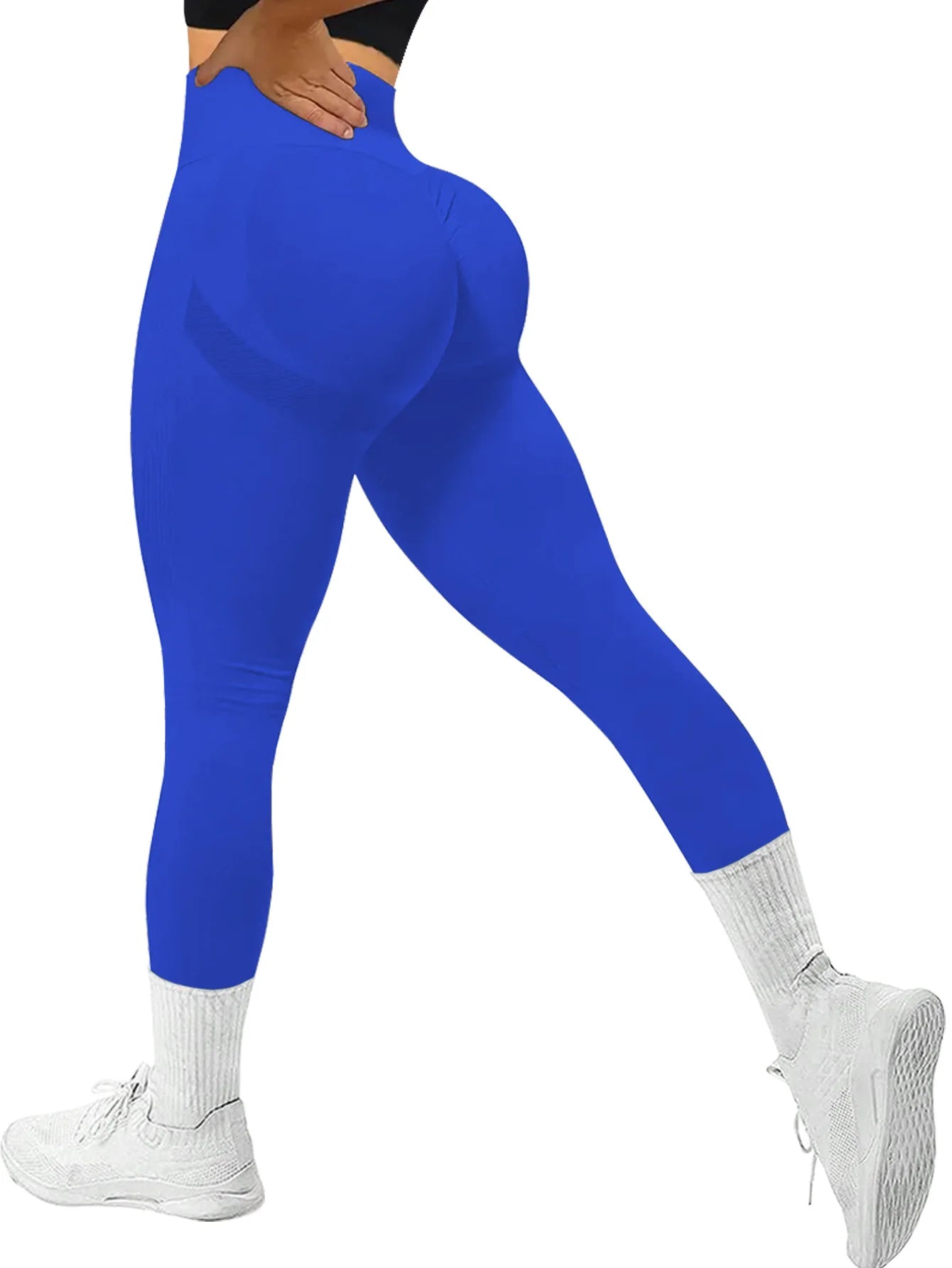 High-Waist Yoga Leggings - Hip-Lift Push-Up