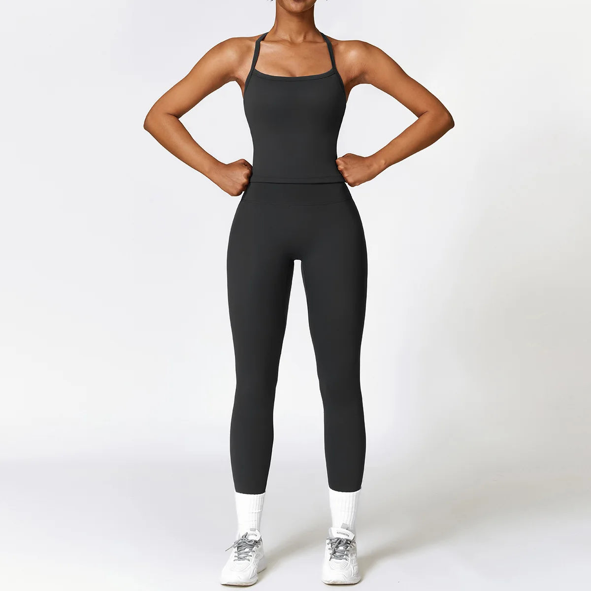 Push-Up Fitness Set - Sports Bra & Sculpting Leggings