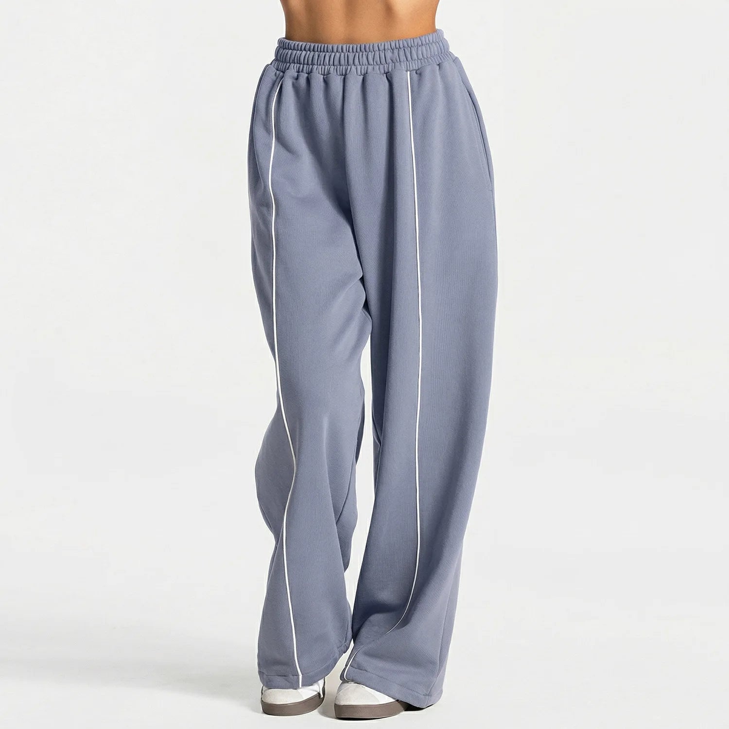 Loose-Fit High-Waist Yoga Pants - Casual Comfort