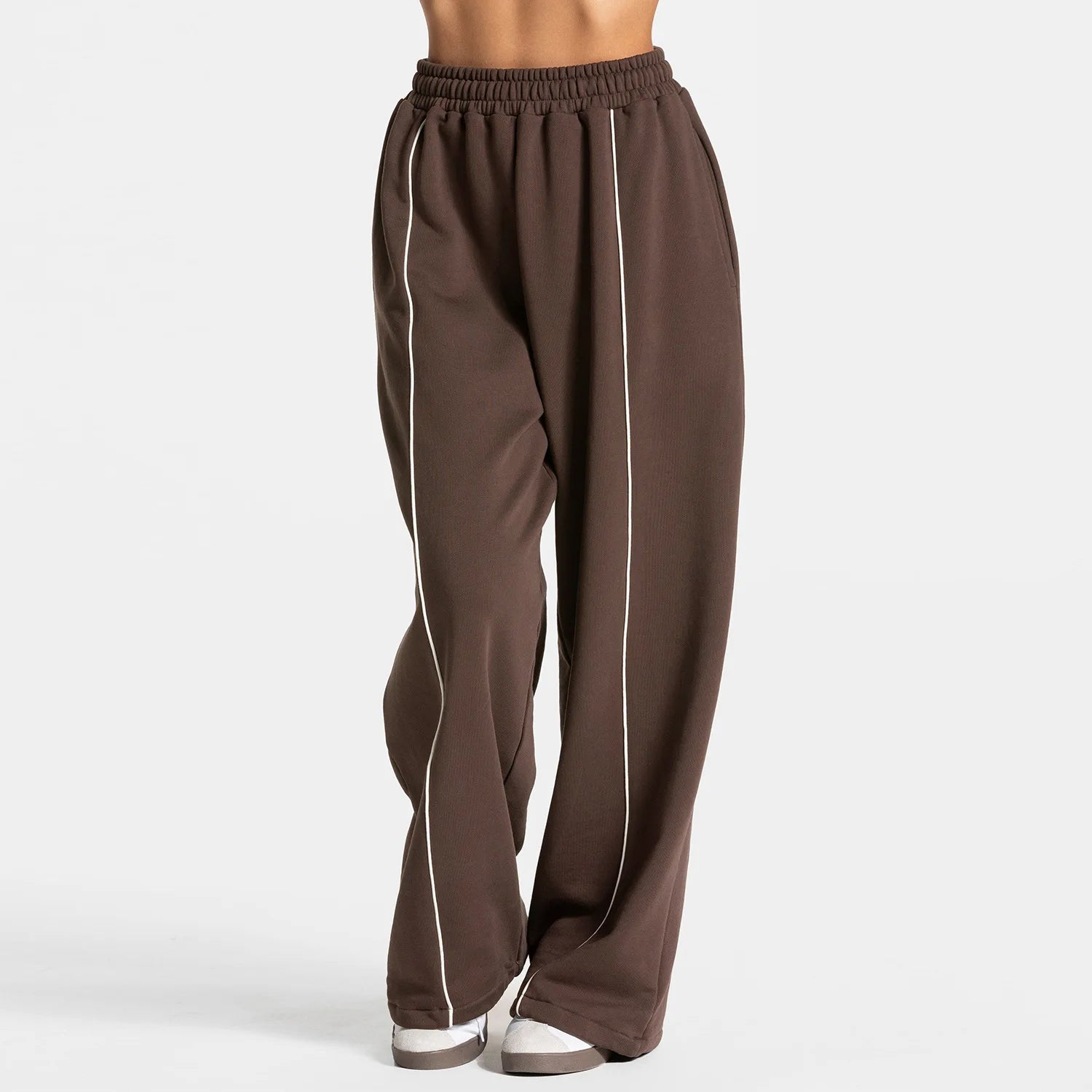 Loose-Fit High-Waist Yoga Pants - Casual Comfort