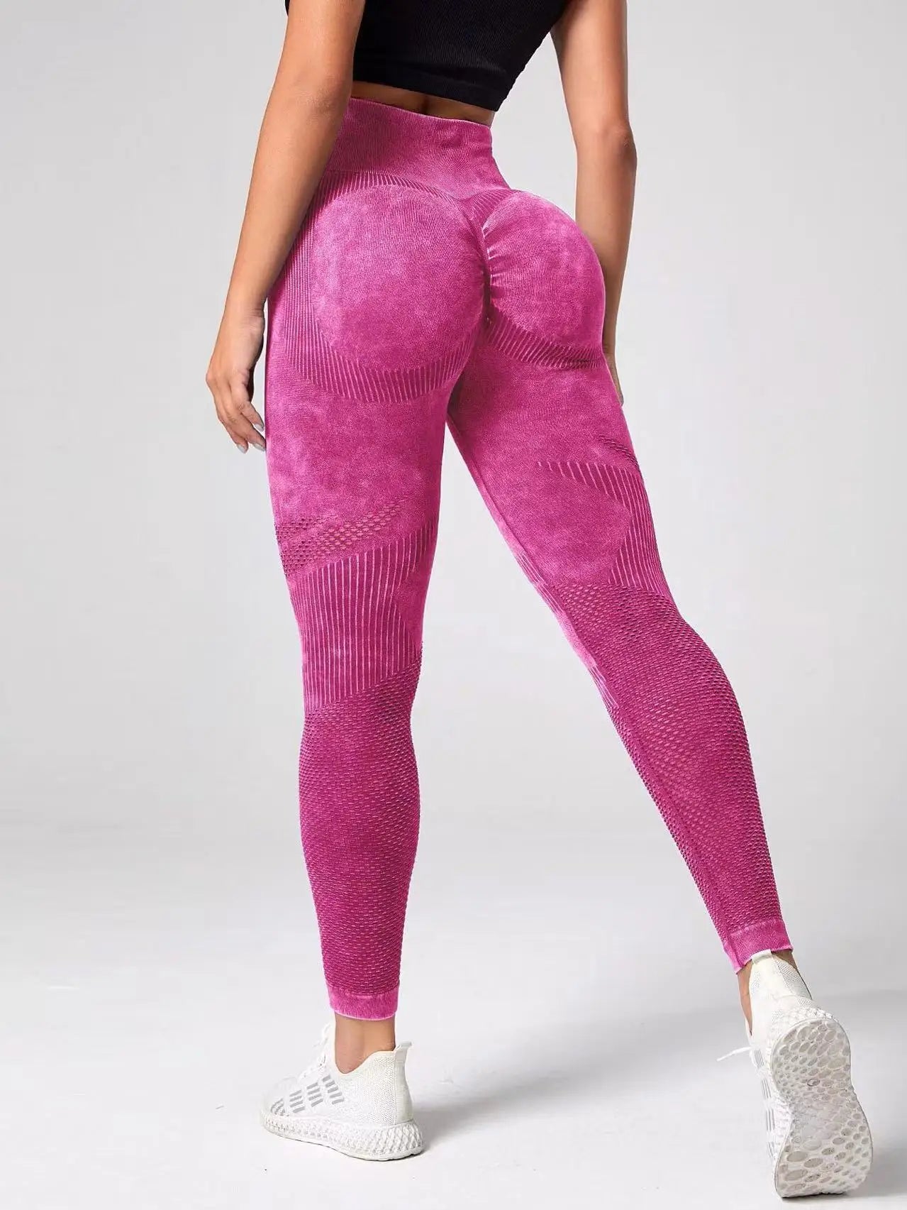 Scrunch Butt High-Waist Push-Up Leggings