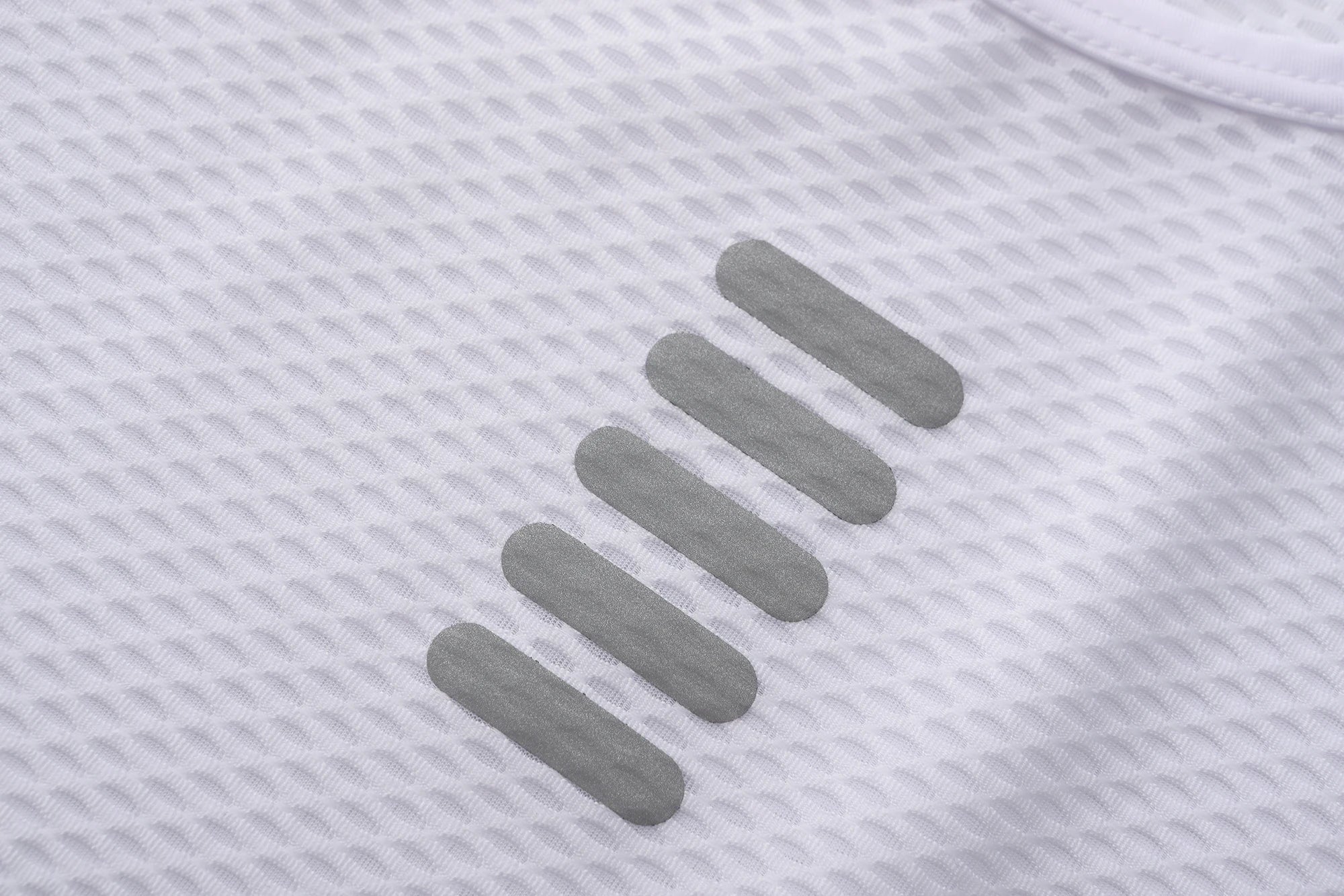 Men's Reflective Cycling Base Layer - Quick-Dry Road Bike Jersey