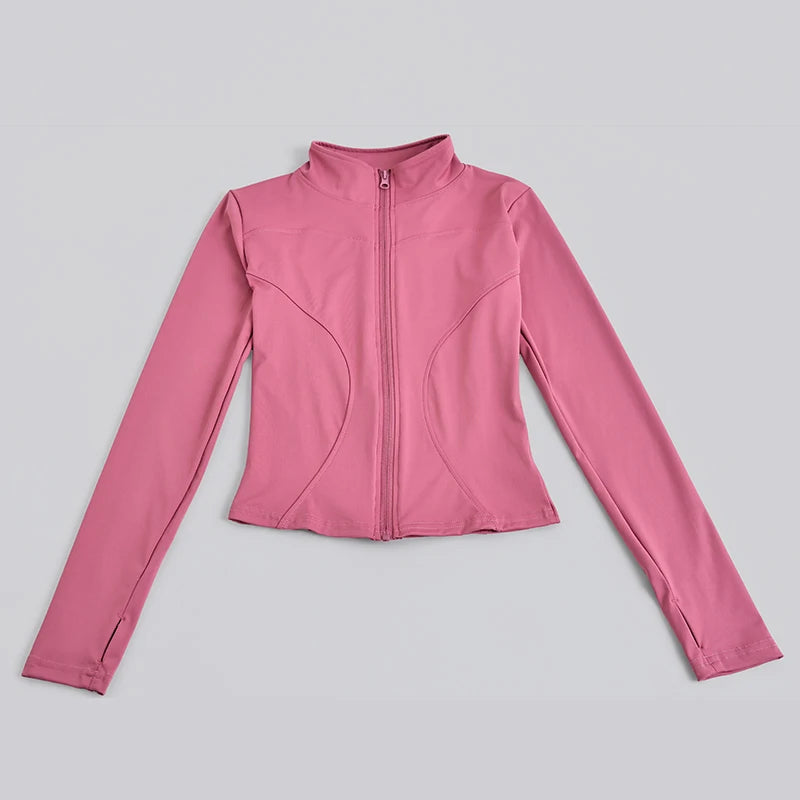 Yoga-Jacke mit Daumenloch 🧥