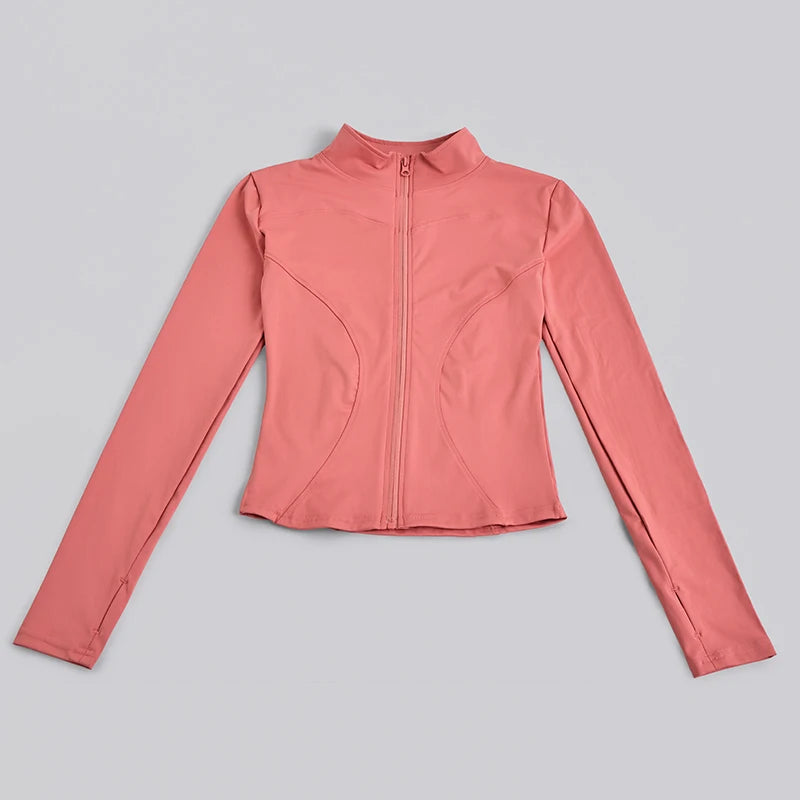 Yoga-Jacke mit Daumenloch 🧥