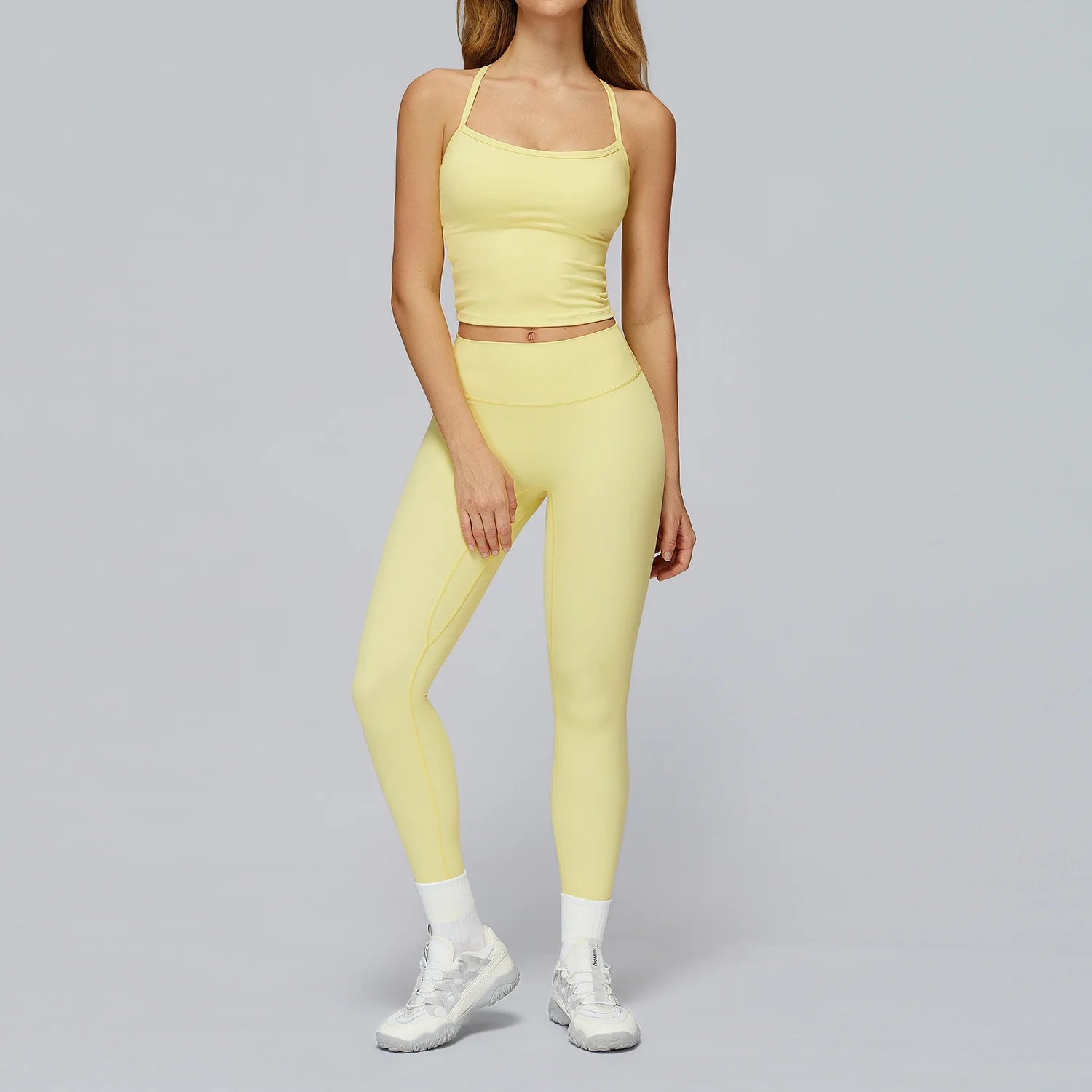Push-Up Fitness Set - Sports Bra & Sculpting Leggings