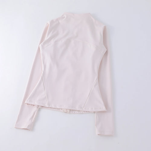 2024 Yoga Clothes Windbreaker Sportswear Woman Running Long Sleeve Sweatshirt Sports Jackets Top Women Workout Tops Activewear