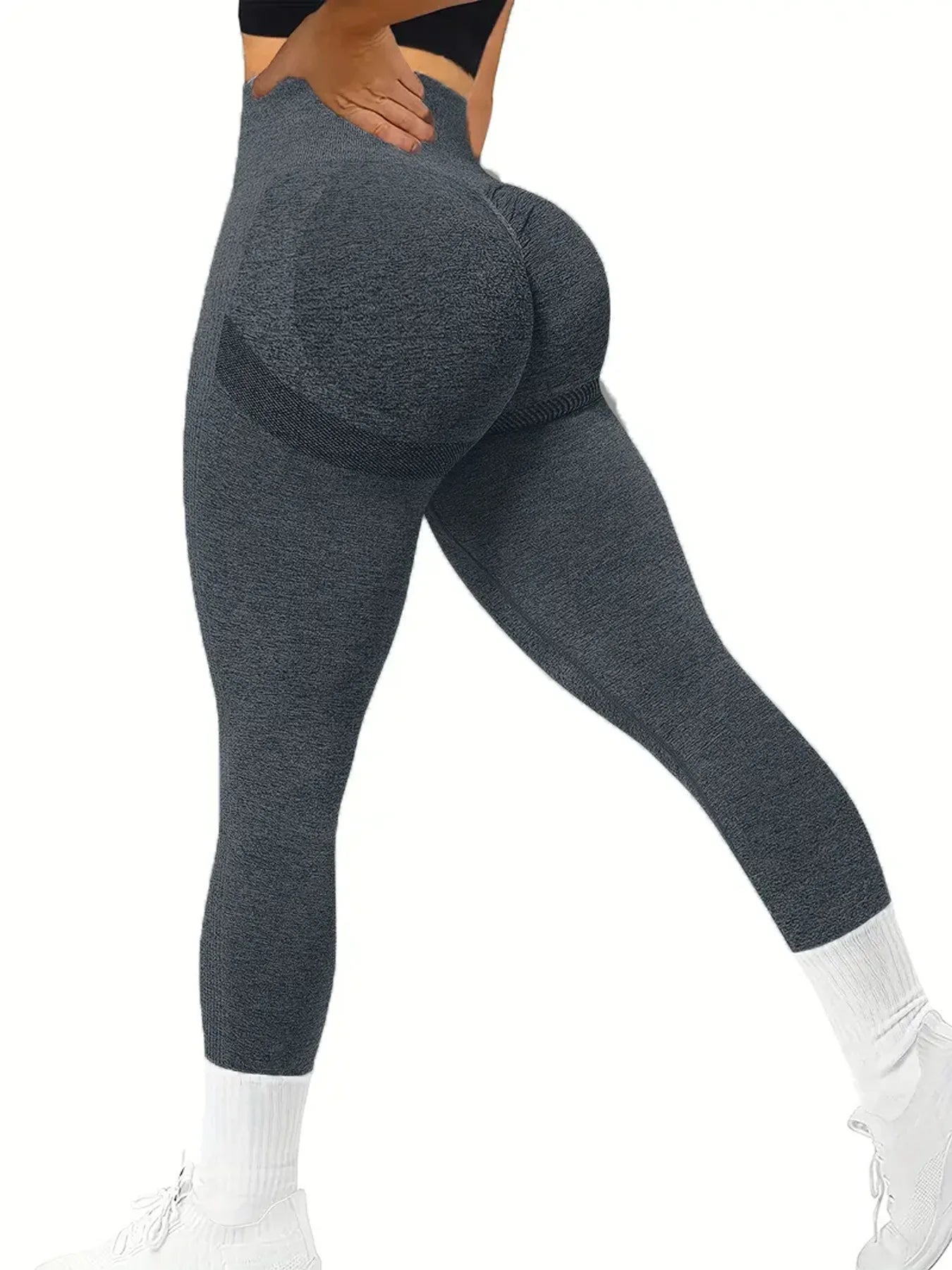 High-Waist Yoga Leggings - Hip-Lift Push-Up