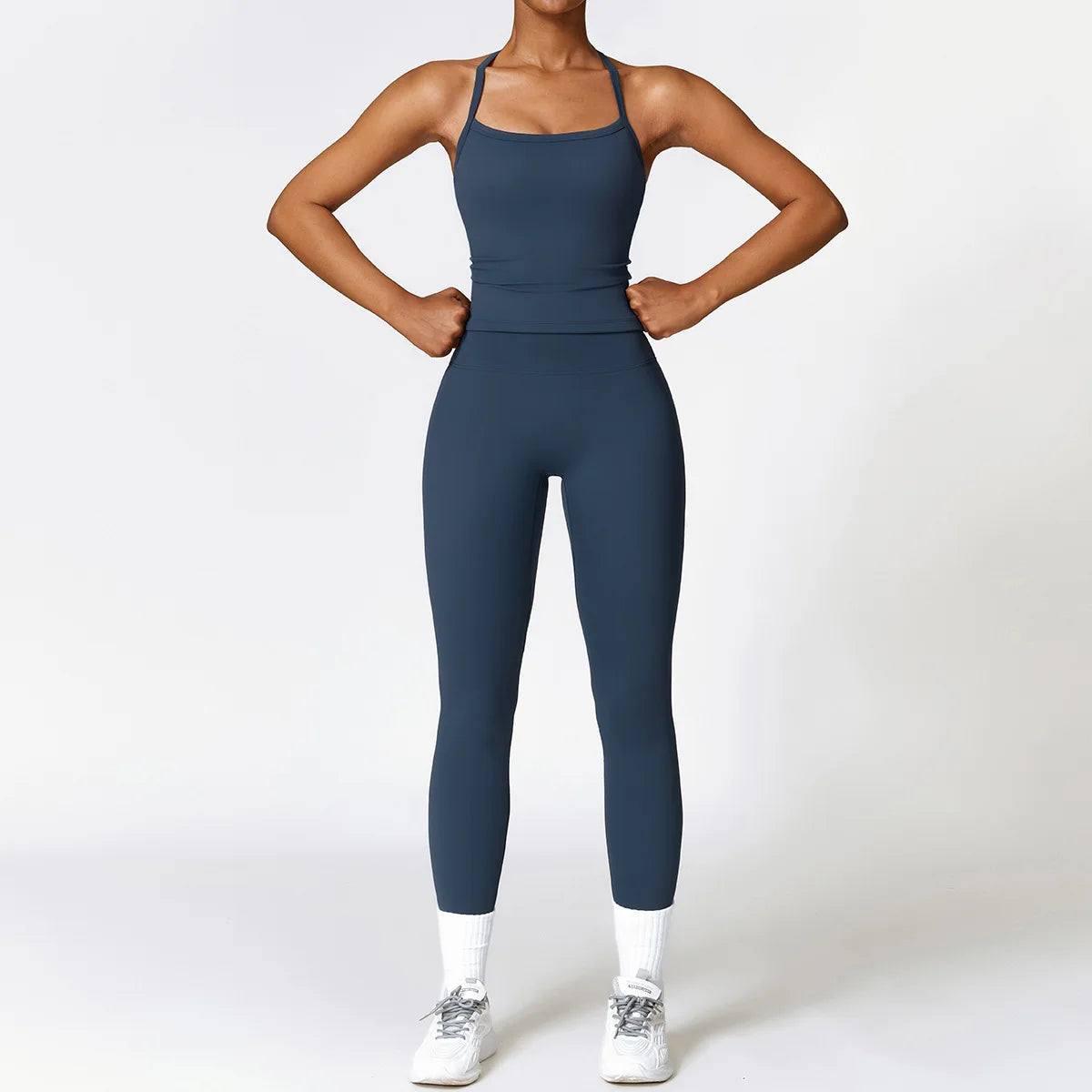 Push-Up Fitness Set - Sports Bra & Sculpting Leggings