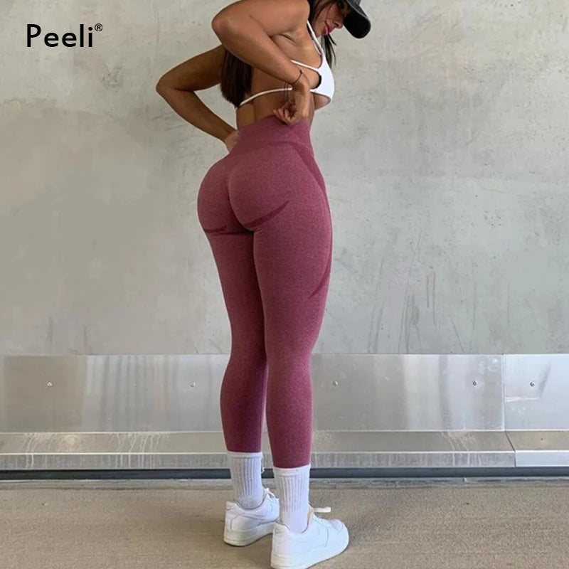 Seamless Contour Leggings - Booty-Lift Push-Up