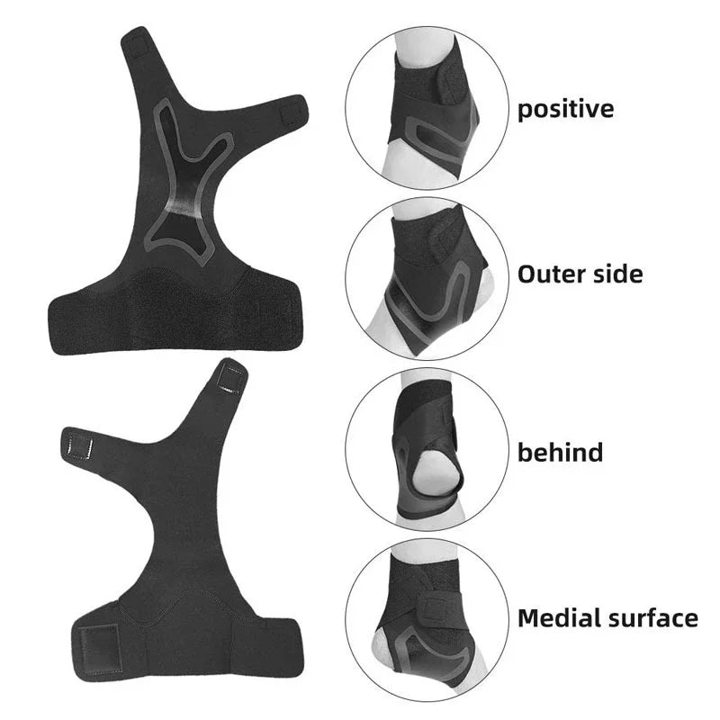 Ankle Brace Support Compression Sleeve Breathable Running Foot Bandage Football Cycling Protective Wrap Sport Socks 2026Hot Sale