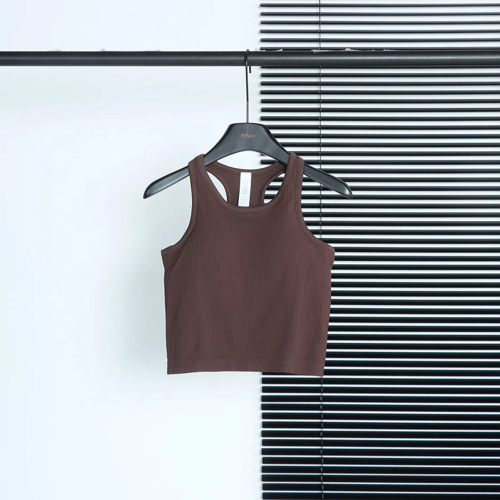 2026 NEW Yoga Women's Bra With Back Fitness Running Summer Breathable Quick Drying Fixed Vest