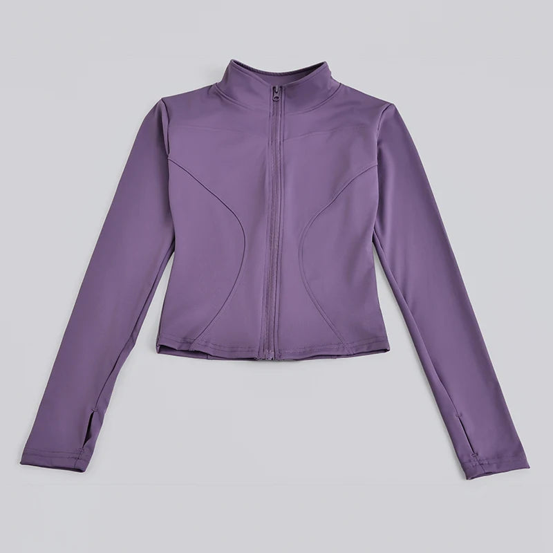 Yoga-Jacke mit Daumenloch 🧥