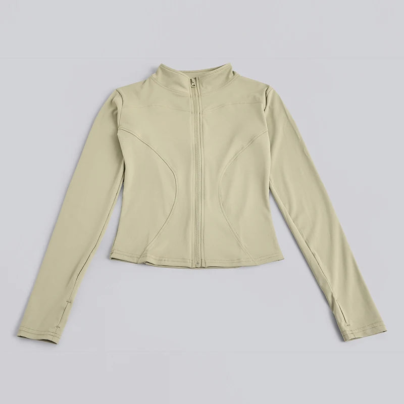 Yoga-Jacke mit Daumenloch 🧥