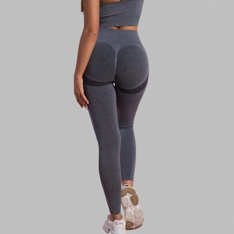 High-Waist Yoga Leggings - Hip-Lift Push-Up
