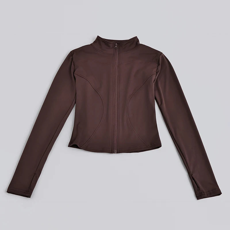 Yoga-Jacke mit Daumenloch 🧥