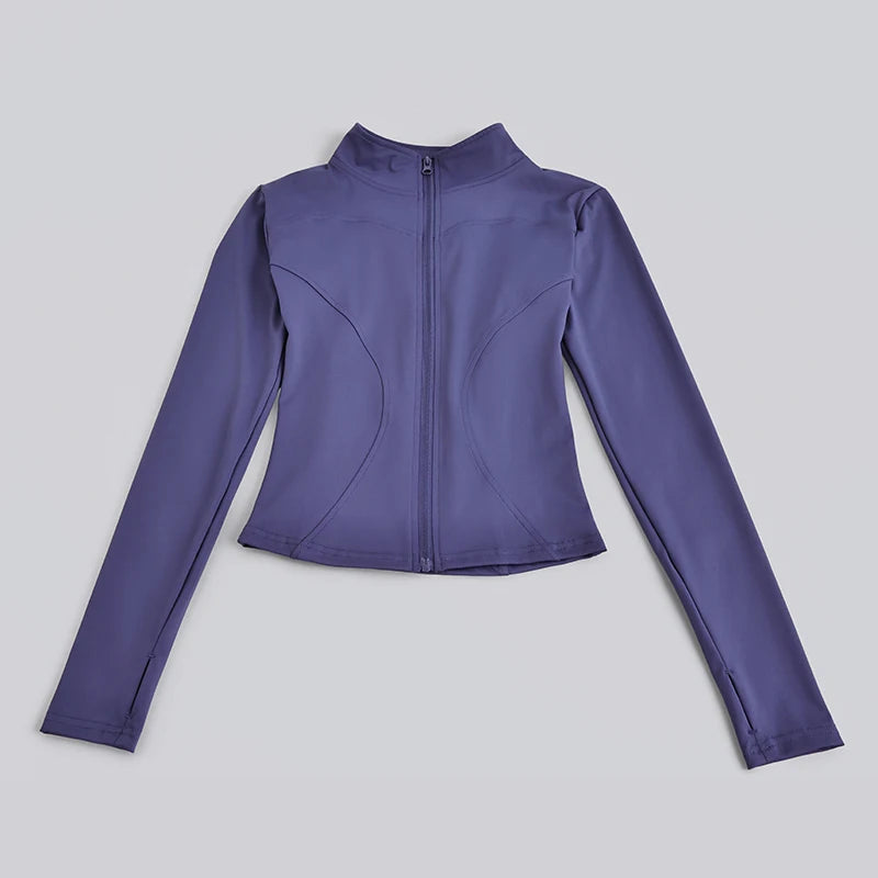 Yoga-Jacke mit Daumenloch 🧥