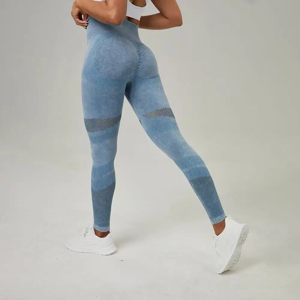 Scrunch Butt High-Waist Push-Up Leggings