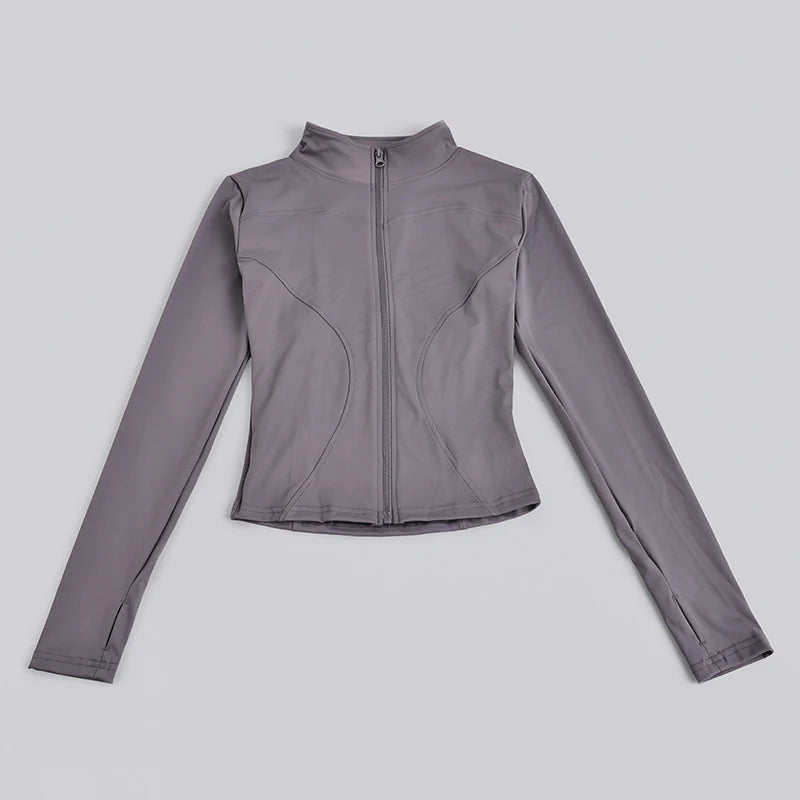 Yoga-Jacke mit Daumenloch 🧥