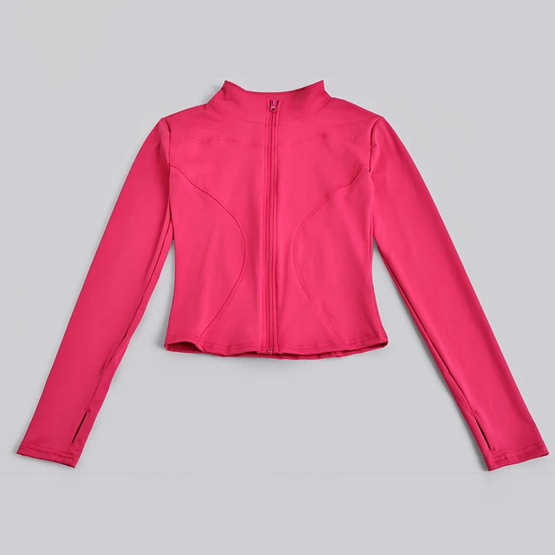 Yoga-Jacke mit Daumenloch 🧥