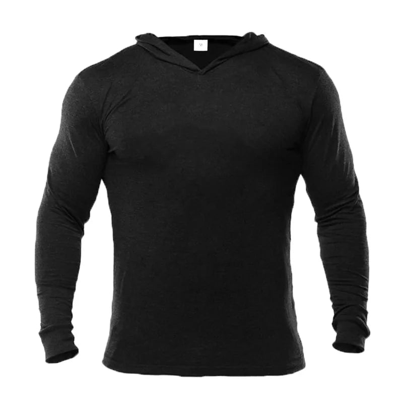 Men's Cotton Slim-Fit Sweatshirt Hoodie - Fitness & Leisure