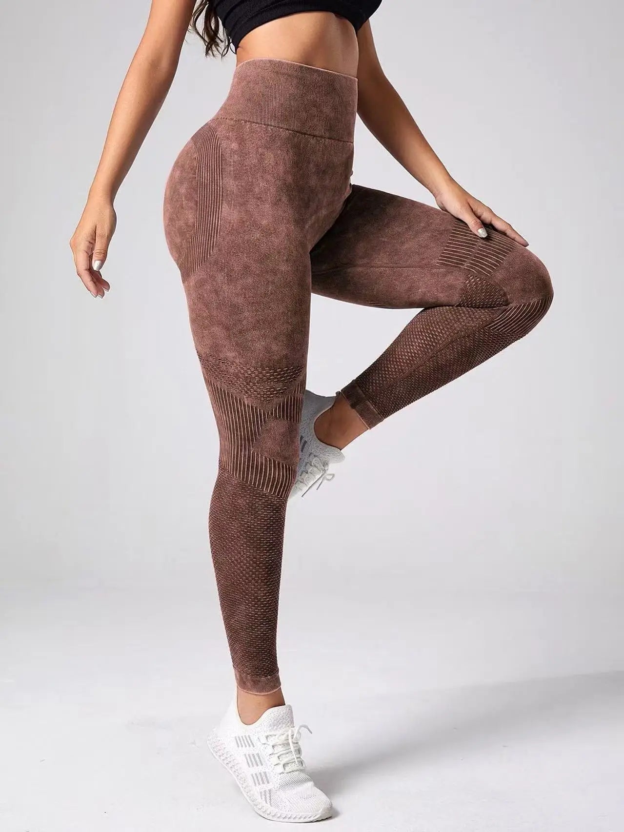 Scrunch Butt High-Waist Push-Up Leggings