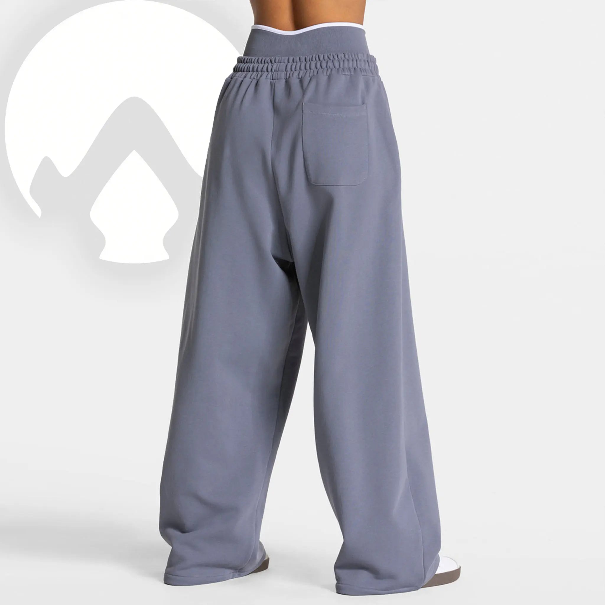 Loose-Fit High-Waist Yoga Pants - Casual Comfort