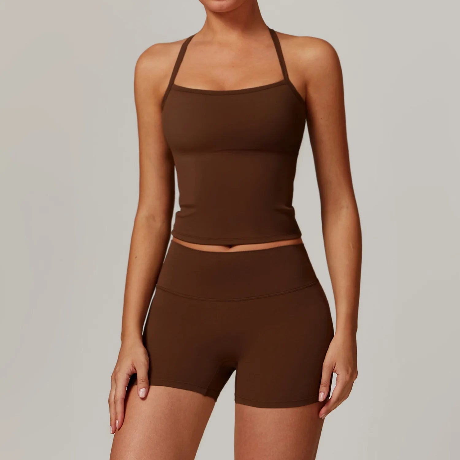 Push-Up Fitness Set - Sports Bra & Sculpting Leggings
