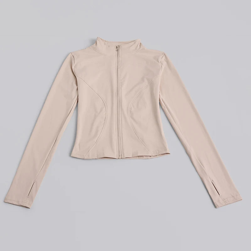 Yoga-Jacke mit Daumenloch 🧥
