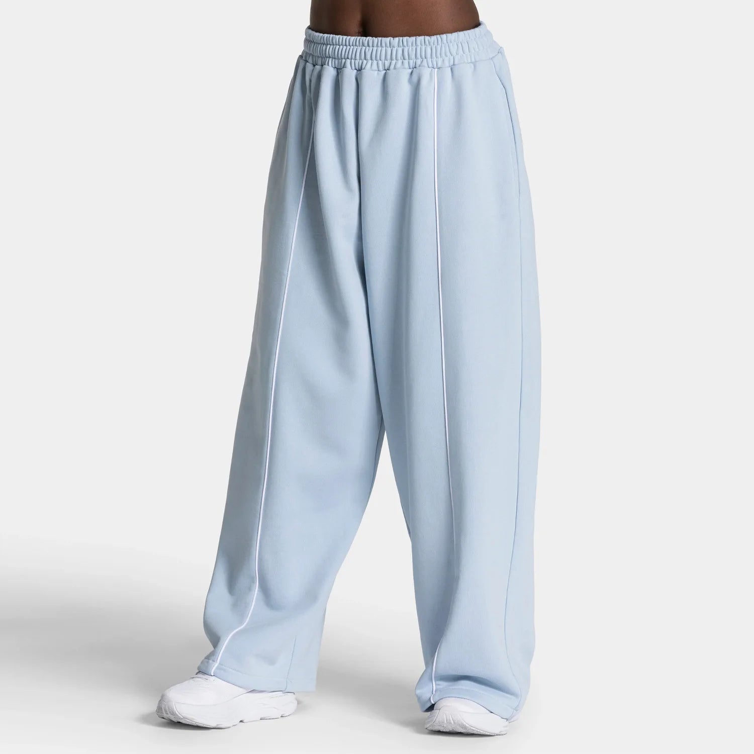 Loose-Fit High-Waist Yoga Pants - Casual Comfort