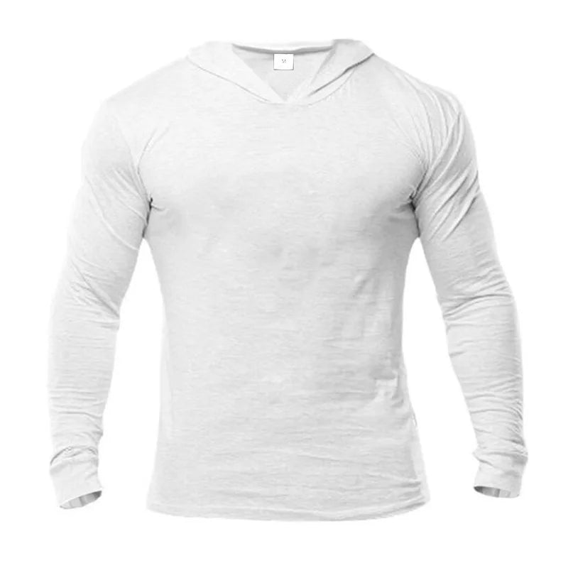 Men's Cotton Slim-Fit Sweatshirt Hoodie - Fitness & Leisure