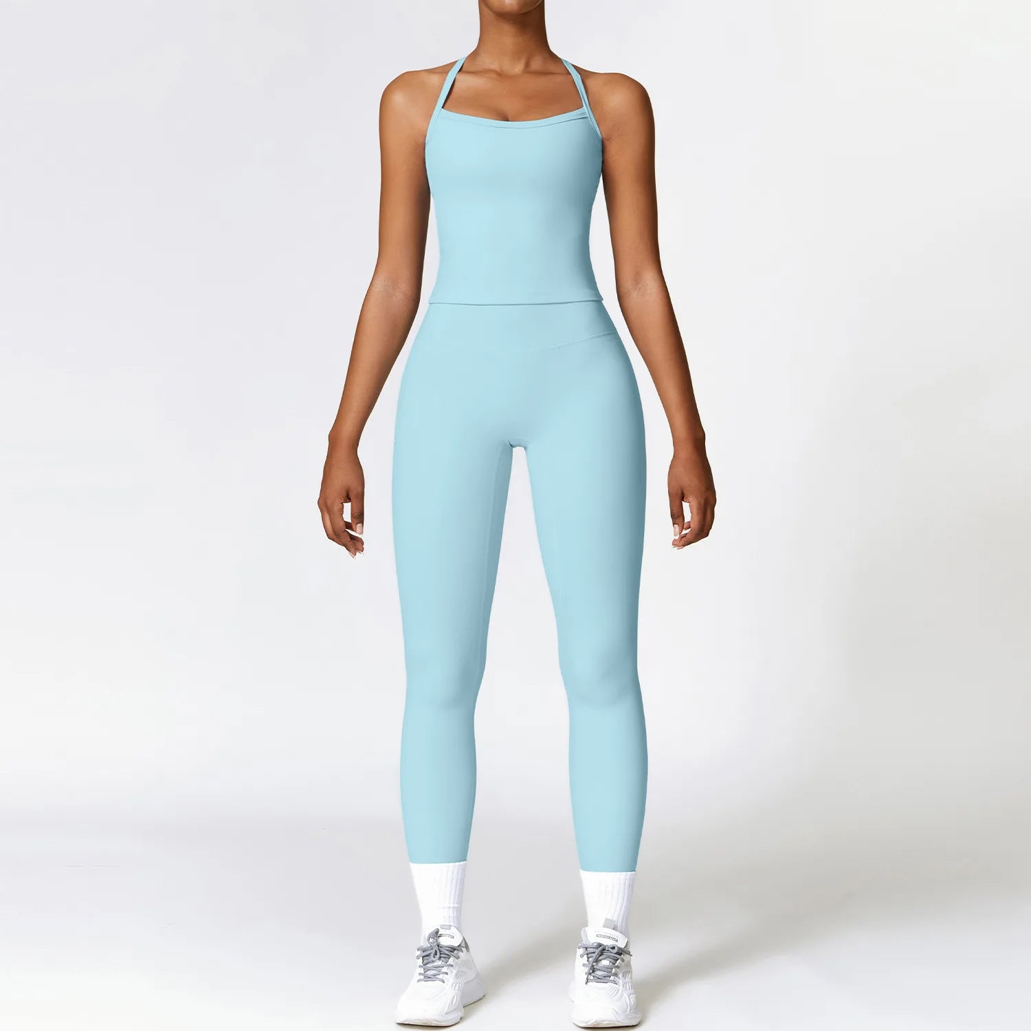 Push-Up Fitness Set - Sports Bra & Sculpting Leggings