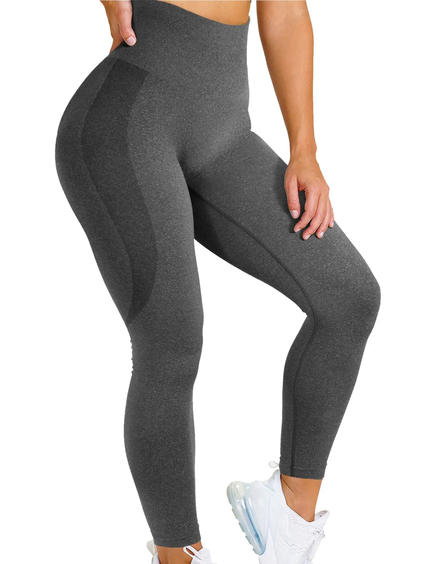 High-Waist Push-Up Leggings - Plus Size