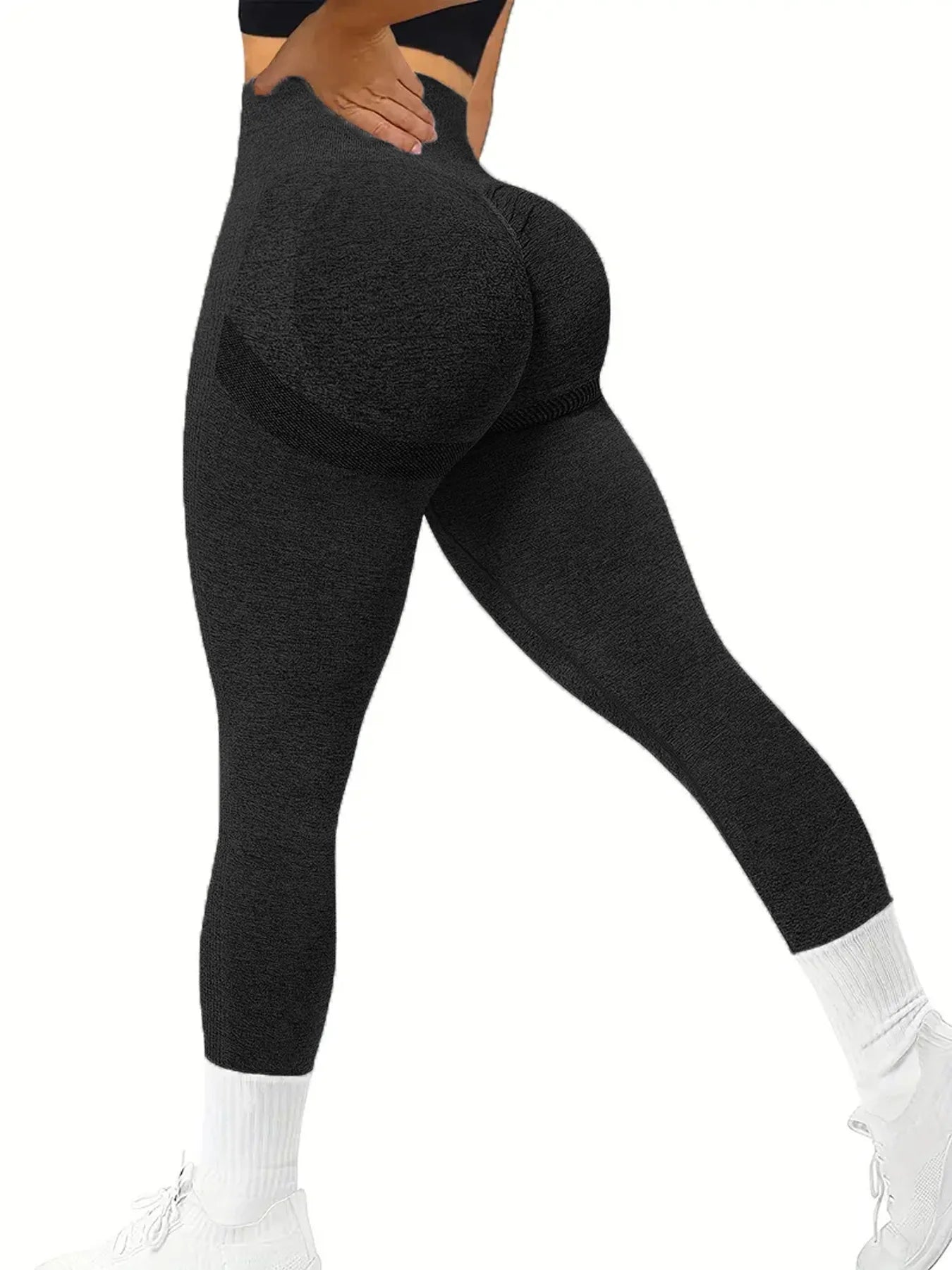 High-Waist Yoga Leggings - Hip-Lift Push-Up