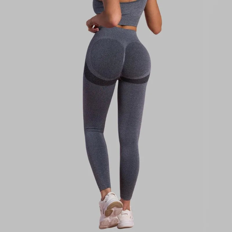 High-Waist Yoga Leggings - Hip-Lift Push-Up