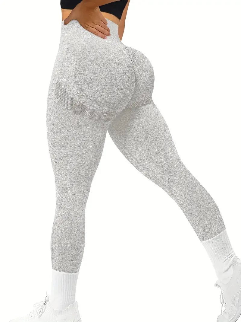 High-Waist Yoga Leggings - Hip-Lift Push-Up