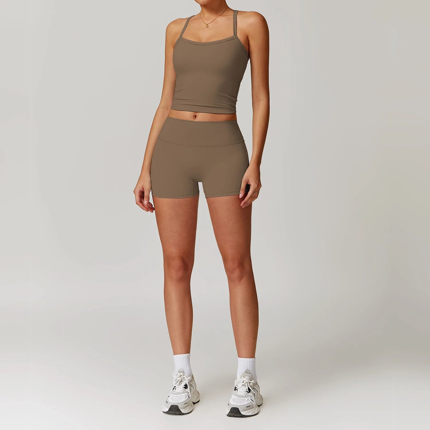 Push-Up Fitness Set - Sports Bra & Sculpting Leggings