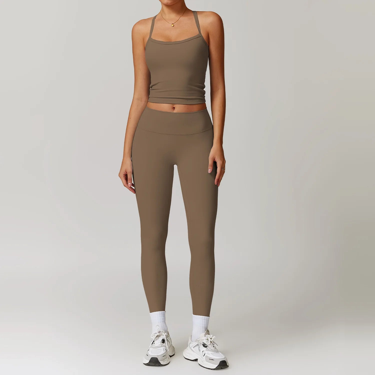 Push-Up Fitness Set - Sports Bra & Sculpting Leggings