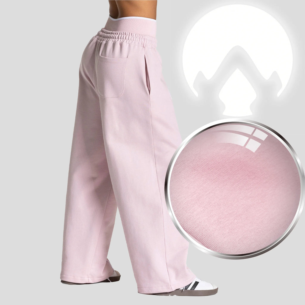 Loose-Fit High-Waist Yoga Pants - Casual Comfort