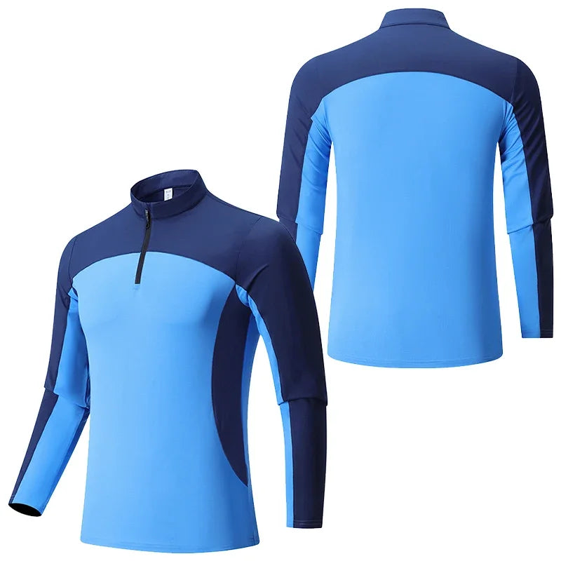 Men's Zip-Up Long-Sleeve Shirt - Hiking & Climbing