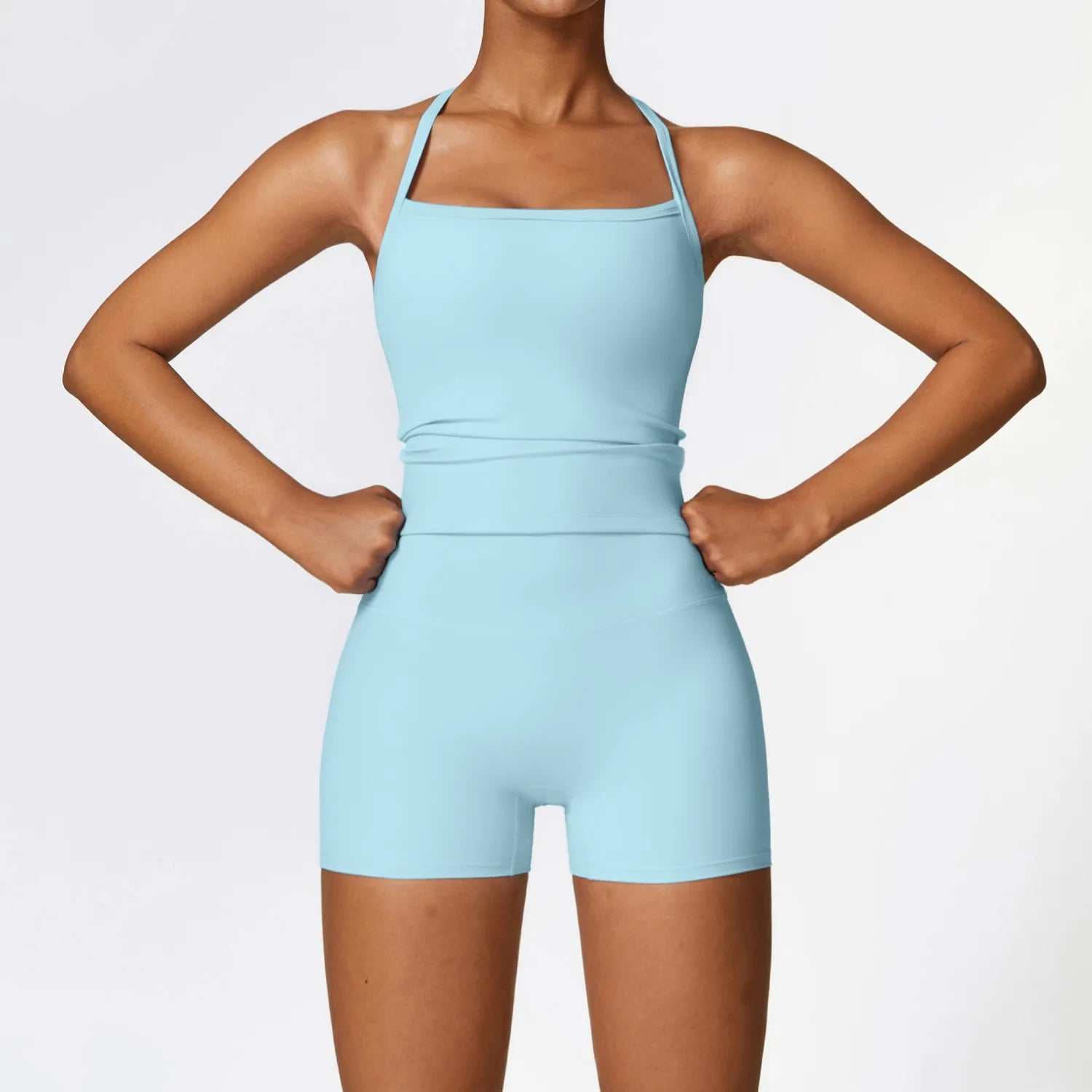 Push-Up Fitness Set - Sports Bra & Sculpting Leggings