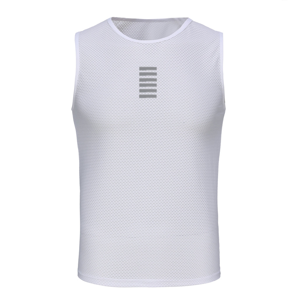 Men's Reflective Cycling Base Layer - Quick-Dry Road Bike Jersey