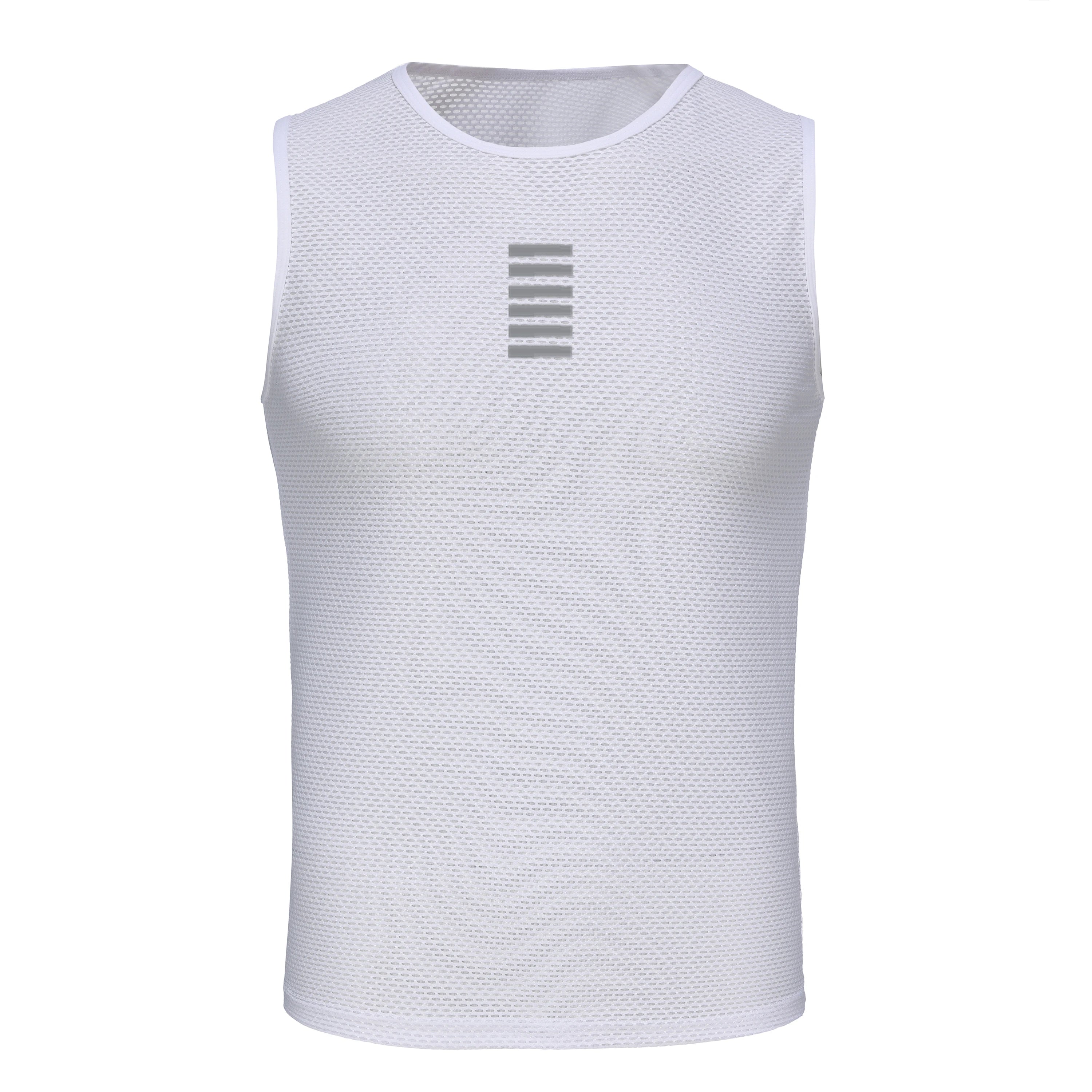 Men's Reflective Cycling Base Layer - Quick-Dry Road Bike Jersey