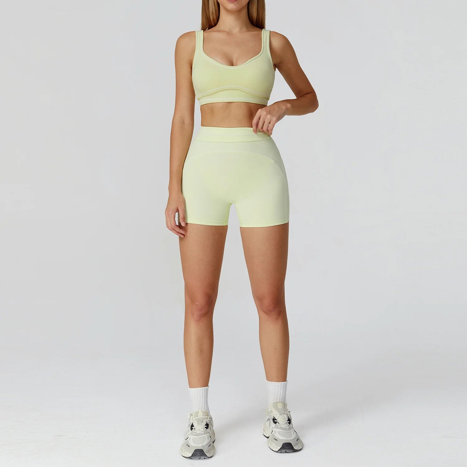 Backless Sports Bra Set - Pulse