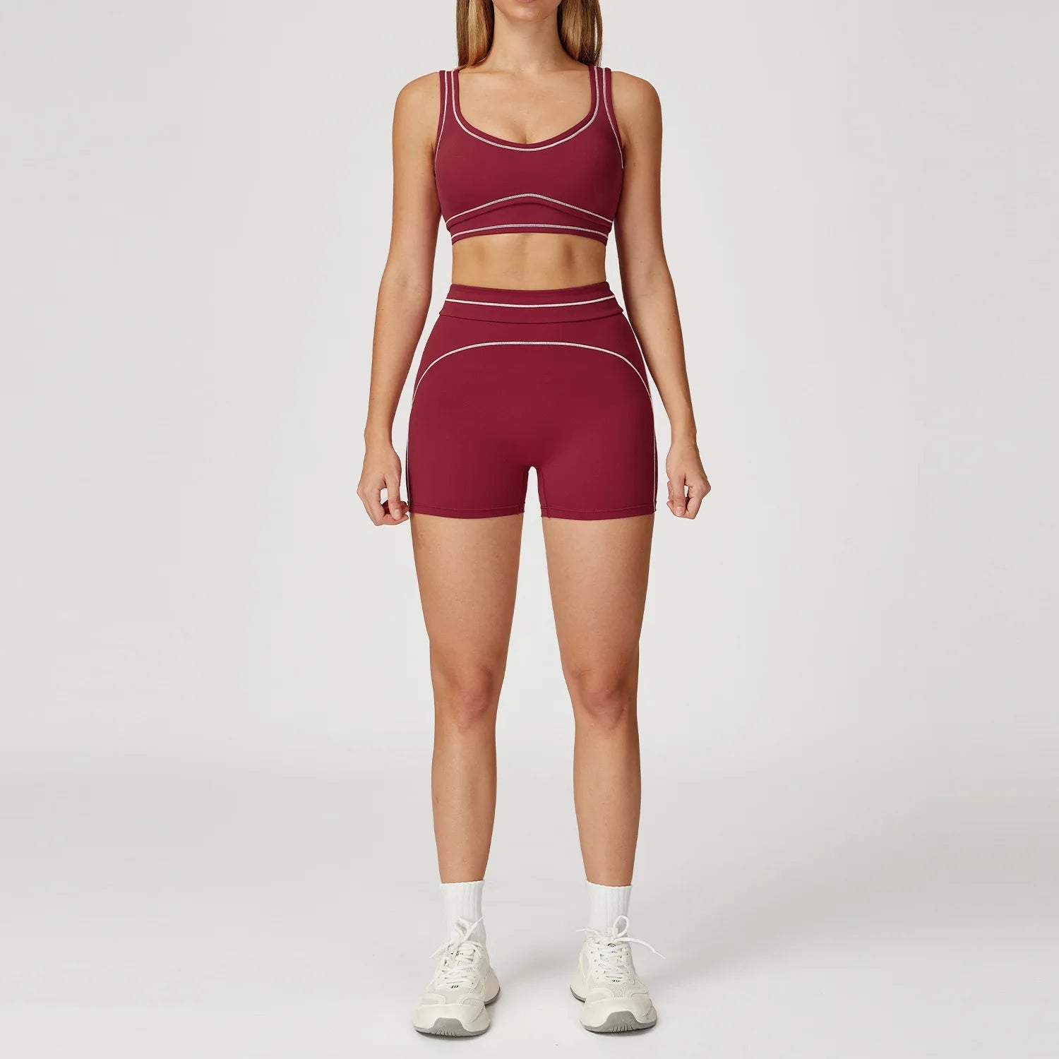 Backless Sports Bra Set - Pulse