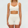 Backless Sports Bra Set - Pulse