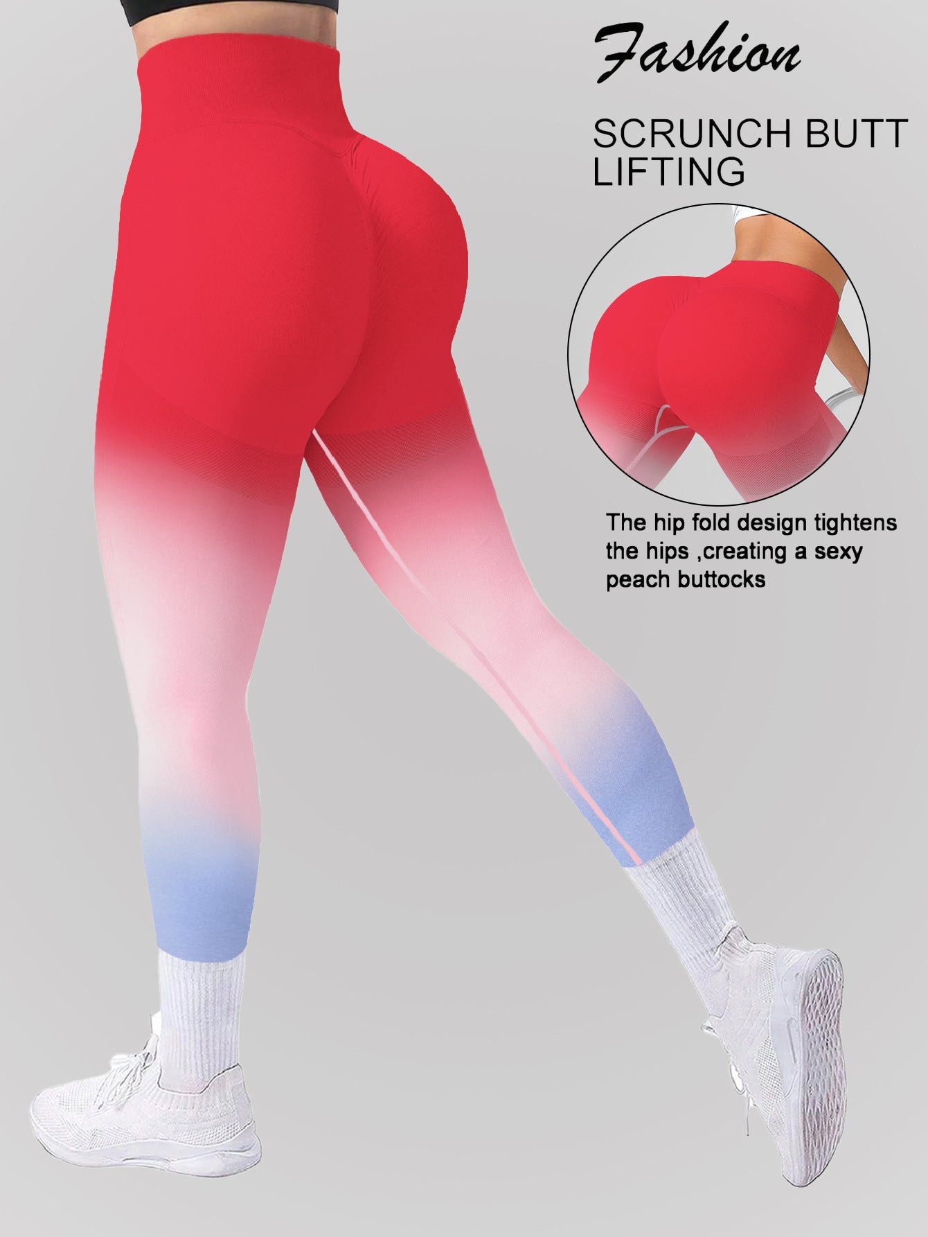 Butt-Lift Yoga Leggings - Pulse